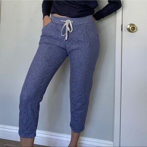 Women’s Cotton Cropped Pants